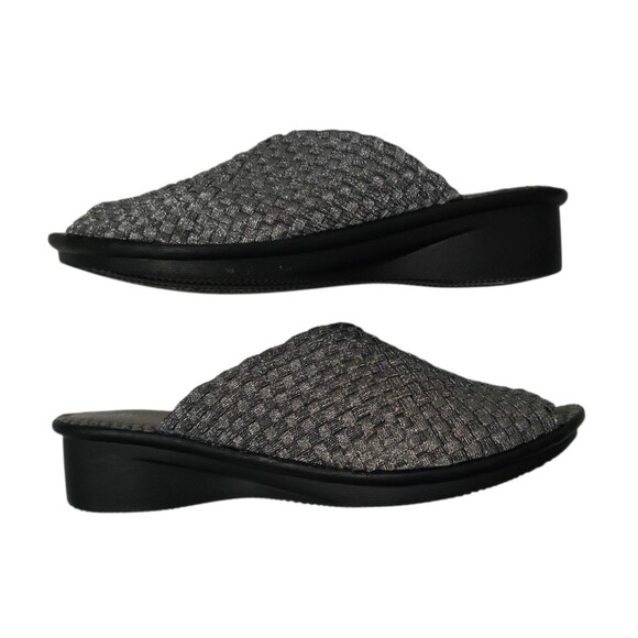 Bernie Mev Cyrene Womens Pewter Peep Toe Sandals EU Size 41  US Size 11 - Picture 8 of 9